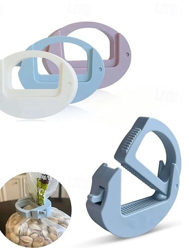  Snackzakklemmen, voedselsluitclip - opbergclip voor het sluiten van chipszakken voor thuisgebruik, uniek gekarteld ontwerp sluitgereedschap voor thee