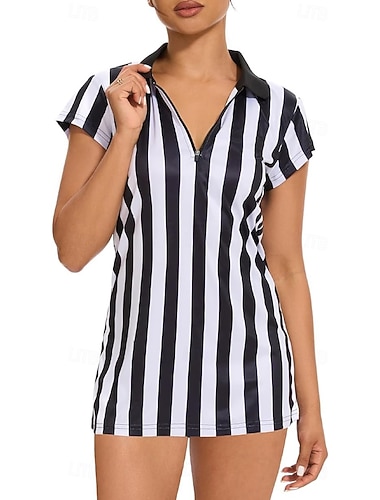  Match mondial de football 2026 Robe Costume T-shirt Arbitre Cosplay Adulte Femmes Halloween Carnaval Correspondre Match de football Se déguiser