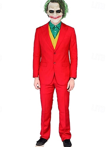  Clown Outfits Pakken en blazers Kostuum feest for Voor heren Volwassenen Carnaval Feest Prestatie