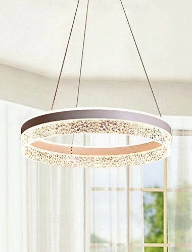  50 cm Sirkel / Rund Design Anheng Lys Aluminium Akryl Moderne Stil Moderne 110-265V