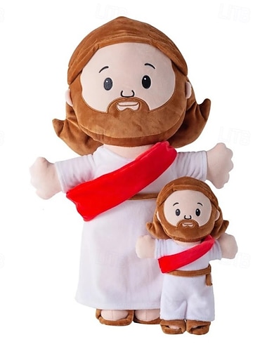  cuscino di peluche pasquale a forma di bambola addormentata, morbido peluche per bambini, cuscino di peluche confortante, regalo di compleanno ideale e decorazione per la cameretta dei bambini