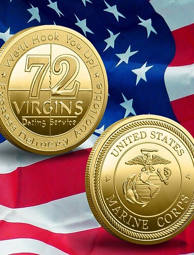  عملة تذكارية لسلاح مشاة البحرية الأمريكية - عملة تحدي الفن الحديدي للذكرى 250، ميدالية معدنية جامعية لرجال البحر وهدايا وطنية للذكرى نصف الألفية