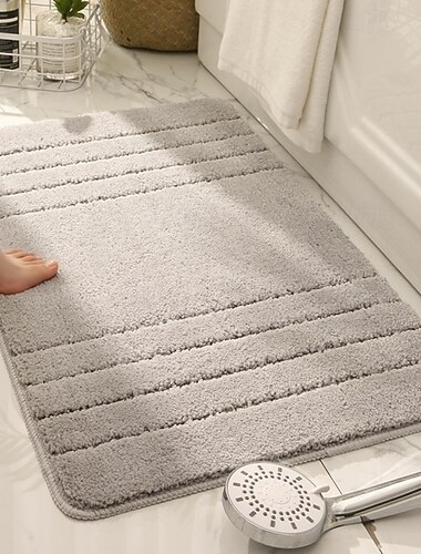  Dicke, saugfähige und rutschfeste Badematte, strapazierfähig und schmutzabweisend, ideal für Eingangsbereich, Schlafzimmer oder Badezimmer.