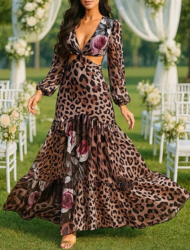  גזרת A עד הריצפה שמלה רשמית שמלת ערב שמלות Quinceanera אלגנטית מסיבה שרוול ארוך צווארון V מסיבת ערב חתונה עם שסע