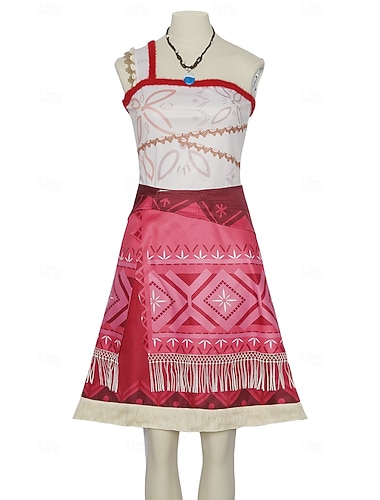  Prinses Moana Jurken Bodysuits Paren kostuums Film-tv-themakostuums for Voor heren Dames Volwassenen Carnaval Kinderdag Strand Feest Verjaardag