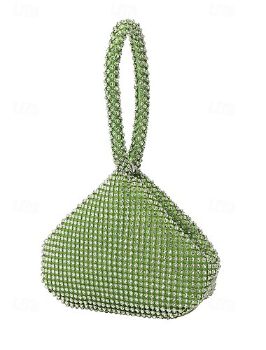  Γυναικεία βραδινή τσάντα clutch από πολυεστέρα με χάντρες, πολλά χρώματα, κομψό σχέδιο για γάμους και επίσημες εκδηλώσεις
