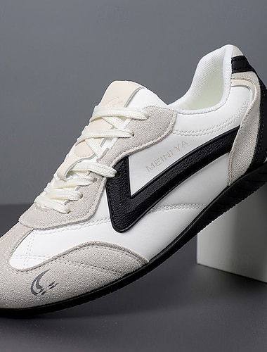  Baskets de sport rouges et blanches pour hommes – chaussures de sport élégantes avec semelle résistante et tige respirante, parfaites pour la course, le sport et les loisirs.