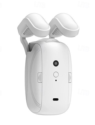  Intelligenter Vorhangassistent für Zuhause, ferngesteuerter automatischer Vorhangbegleiter mit Fernbedienung, zweifacher Öffnungsfunktion, kompatibel mit römischen Stangen und Tu-Vorhangstangen.