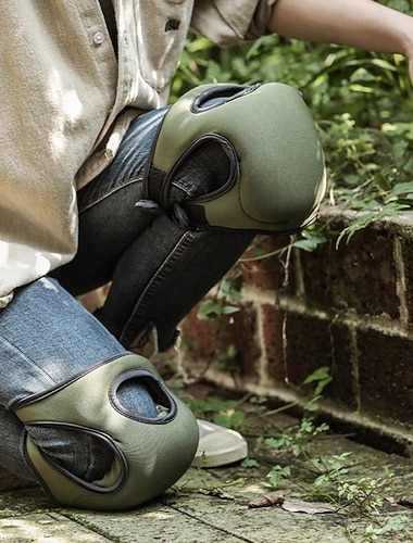  1 pari puutarhanhoitopolvisuojia, liukumattomat polvisuojat, suojapehmuste, pehmeät polvisuojat puutarhurin siivoukseen ja lattioiden pesuun