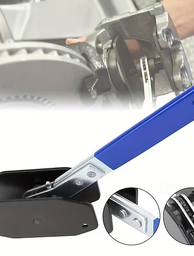  360 fokos racsnis kulcs 2 acéllemezzel, dugattyús expanderrel autó féknyergekhez - ideális egy-/kétdugattyús négydugattyús fékbetétekhez, ipari kéziszerszámkészlet, fém anyag, összeszerelést nem