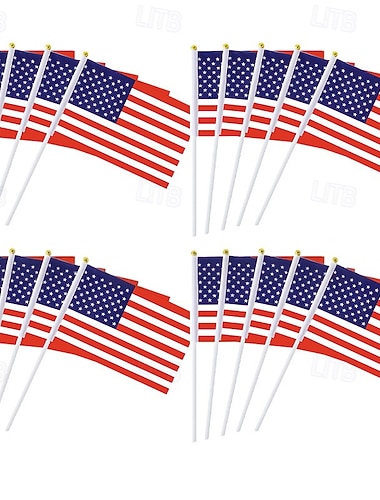  Plus d'accessoires Drapeau des États-Unis Soirée / Soir Enfant Adulte Unisexe Jour de l'Indépendance / 4 Juillet 4 Juillet Soirée Se déguiser