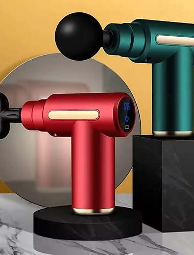  Pistolet de massage pour la relaxation musculaire et le fascia, pistolet de massage électrique à vibrations de qualité professionnelle pour la membrane cervicale