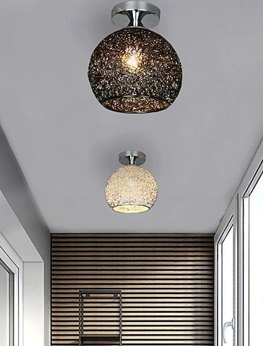  Taklampor i aluminium med tråd, halvinfälld taklampa, modern - taklampa i modern stil