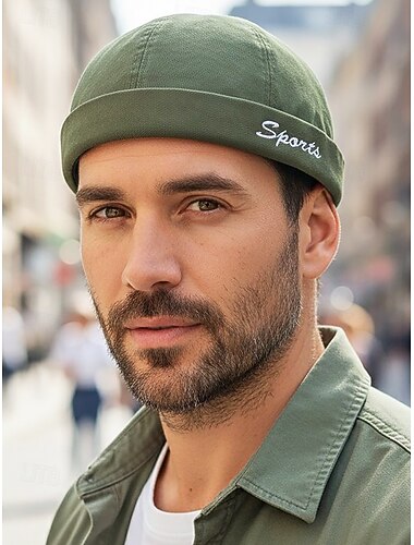  Herren-Sportmütze aus Polyester – verschiedene Farben – Freizeit- und Outdoorbekleidung