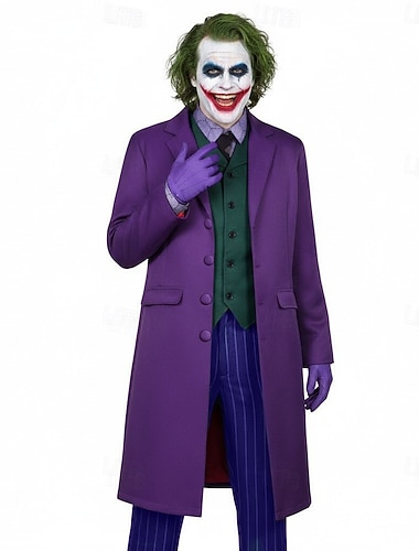  Clown Cosplay kostuum Pakken en blazers Feestkleding Kostuum feest for Voor heren Volwassenen Halloween Carnaval Prestatie Feest