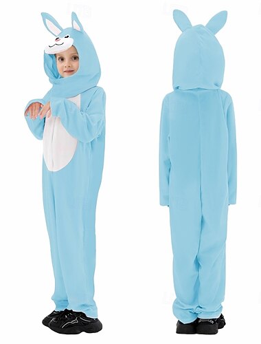  Kostüm Tier Kaninchen Osterhase Lustig Kinder Unisex Halloween Karneval Karneval Party Verkleiden