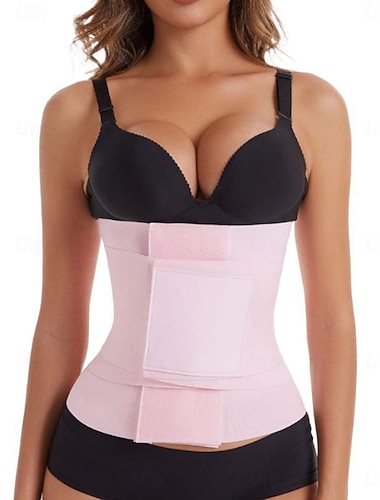  Damen Schwitzgürtel Mode Einfarbig Patchwork Täglich Heim Urlaub Ärmellos Schwarz Rosa Purpur Braun Frühling Figurbetonter Schnitt