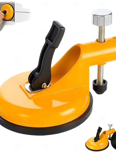  Outil de réglage de hauteur, outil de correction des joints de sol, pince de nivellement professionnelle à ventouses en caoutchouc haute résistance pour plans de travail, outils de revêtement de sol