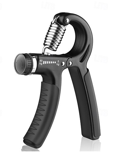  Ensemble de 3 appareils de musculation pour la force de préhension, avec résistance ajustable de 5 à 60 kg (11 à 132 lbs), pour renforcer les avant-bras et les mains, idéal pour le développement