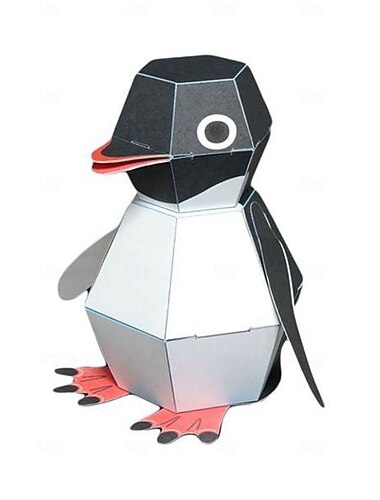  DIY papieren scrapbook decoratie papier Haruki Nakamura papieren speelgoed dieren origami kirigami vouwen ontdek schattig speelgoed