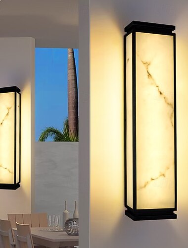  Voor Binnen Voor buiten Modern Buitenmuurverlichting Wandlampen voor binnen Voor Buiten Metaal Muur licht IP55 110-120V 220-240V 20 W