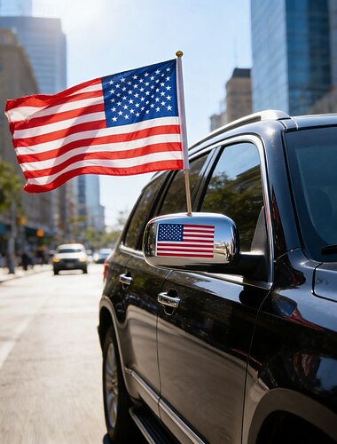  100 st amerikansk trästång handviftande flagga amerikansk självständighetsdag trädgårdsflagga amerikansk arbetsdag flagga 250 års jubiléum flagga