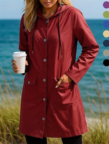  Naisten Softshell-takki Vaellustakki Kevyt takki Ulko- Vedenkestävä Vaellusasut Vaellusvaatteet Syksy Topit Spandex Telttailu / Retkely / Luolailu Juoksu Yhtenäinen väri Musta Armeijan vihreä Burgundi