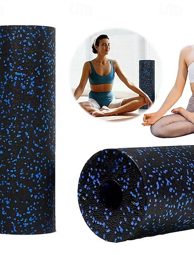  rullo in schiuma epp da 45 cm, rullo per massaggio muscolare, rullo per yoga, strumento per massaggio completo del corpo, rullo in schiuma per pilates, attrezzatura per il fitness