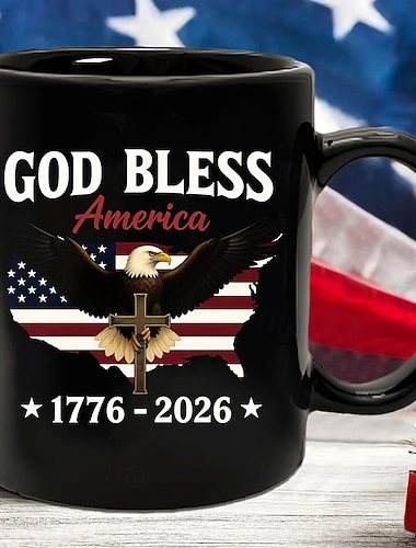  Verenigde Staten 250e Verjaardag Mok Patriottisch Geschenk Semiquincentennial Keramische Koffiemok 1776-2026 Onafhankelijkheidsdag 4 juli Geschenk voor Mannen Vrouwen Magnetron- en