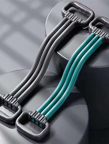  調節可能な肩、背中、胸の筋肉トレーナー、多機能フィットネス、高弾性アームストレッチ弾性ロープ