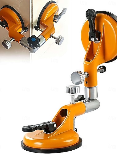  Nahtloser Fugensetzer mit verstellbaren Vakuumsaugnäpfen (90–270°) zum Ausrichten und Nivellieren von Fugen, professionelles Werkzeug für die Montage von Arbeitsplatten aus Granit, Stein, Marmor,
