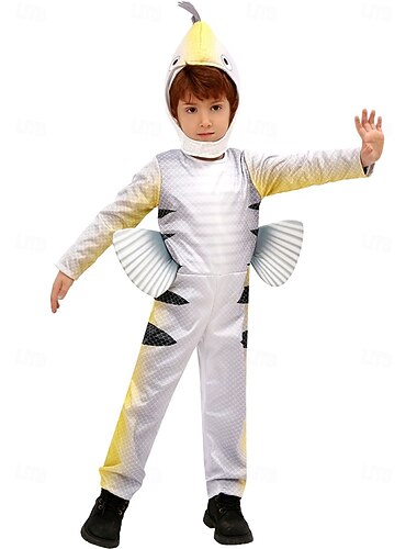  Dierenbandkostuum Carnavalskostuum Trui met capuchon Romper Dier Cosplay Kinderen Uniseks Halloween Carnaval Boekenweek Prestatie Symfonie van Verhalen Educatieve aankleedspelletjes Aankleden