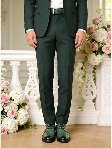  Grønne herresko med krokodillemønster og oxfordskinn i kunstskinn – blank snøremodell for stilige herrer, cocktailfester og luksuriøse sammenkomster