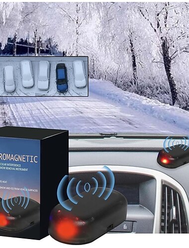  Instrumento anticongelante portátil de interferencia molecular, nuevo dispositivo electromagnético anticongelante para vehículos, dispositivo de deshielo molecular por microondas montado en vehículos.