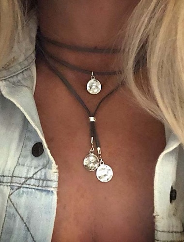  1 Stück Choker-Halskette Halskette For Damen Täglich Straße Geschenk Legierung Patchwork