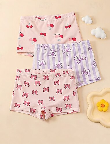  Voor meisjes dier / Tekenfilm Ondergoed Katoen leuke Style / Basic Kinderen 4-12 jaar Normale pasvorm Huis / Voor Binnen