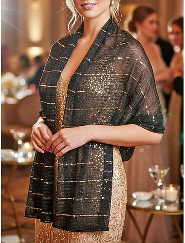  女性用ブライズメイドショール、スカーフとしても使用可能、複数の色から選択可能、ポリエステル素材、結婚式やパーティーのためのエレガントなデザイン