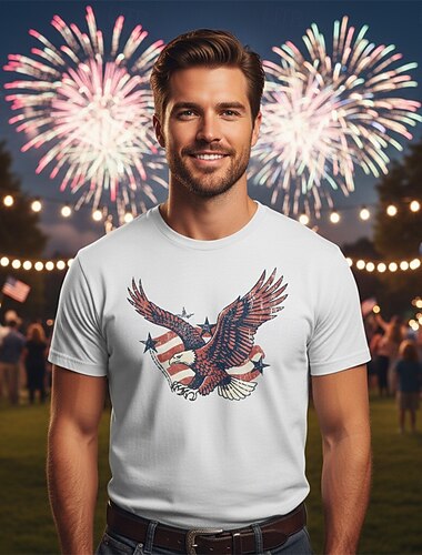  وطنية تي شيرت فانلة تي شيرت مطبوع عليها بالجرافيت الولايات المتحدة الأمريكية عتيق / معتق وطنية تي شيرت 1776-2026 إلى للجنسين للبالغين طباعة ثلاثية الأبعاد  ل عيد الاستقلال 4 يوليو