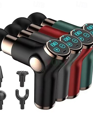  kroppsmassagepistol vibrationsnackmassager bärbar träningsapparat för kropp, nacke och arm djupmassager