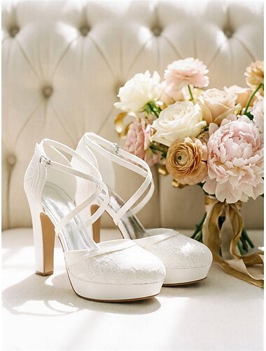  salto plataforma de cetim azul feminino com tiras cruzadas - elegantes sapatos estilo vintage para casamentos e formaturas