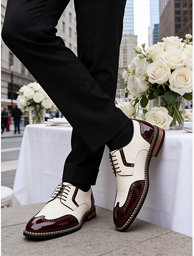  Bruine brogueschoenen voor heren – een klassiek en elegant ontwerp voor formele gelegenheden en bruiloften.
