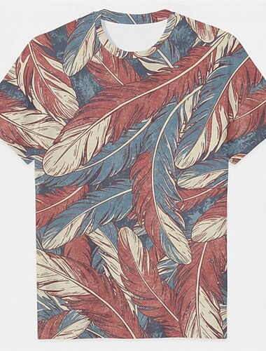  Patriotisk T-skjorte Grafisk T-skjorte USA Retro / vintage Patriotisk T-skjorte 1776–2026 til Unisex Voksne 3D-utskrift for Uavhengighetsdag 4. juli