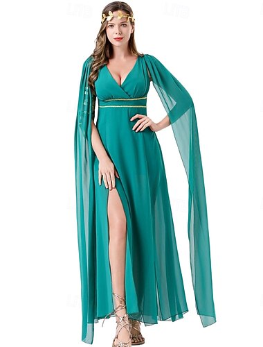  250º Aniversário EUA Vestidos Fantasia fantasia Estátua da Liberdade Inovador Patriótico Adulto Mulheres Dia da Independência 4 de julho Festa Parada Vestir-se