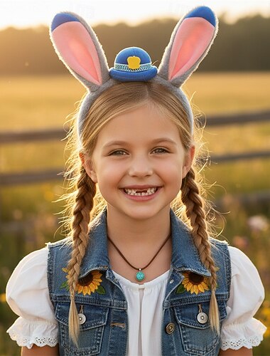  Kopfschmuck Tier Kaninchen Osterhase Lustig Kinder Erwachsene Unisex Maskerade Ostern Karneval Party Verkleiden
