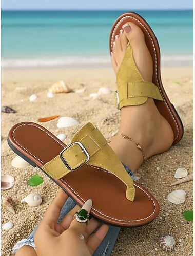  Женские повседневные сандалии-шлепанцы с открытым носком, летняя обувь для путешествий, активного отдыха и повседневного комфорта.