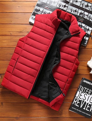  Męskie Kamizelka turystyczna Płaszcz zimowy Turystyczna kamizelka z polaru Zima Jesień Na wolnym powietrzu Keep Warm Polarowa podszewka Wygodny Oddychający Yelek Wędkarstwo Kemping / turystyka