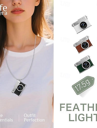  mini nøkkelringkamera - 1080p fhd mini retro digitalkamera - bittesmå bærbare små kameraer vintage kompakte mikrokameraer - lommevideoopptaker otg-adaptere for reisestudieopptak