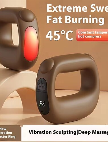  حلقة تدليك اللفافة المحمولة، قابلة للشحن، متعددة الأغراض، صغيرة الحجم، اهتزازية، مناسبة لليوغا واللياقة البدنية والرياضة.