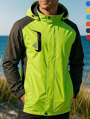  Miesten Tuulitakki Softshell-takki Vaellustakki Ulko- Vedenkestävä Tuulenkestävä Vaellusasut Vaellusvaatteet Kevät Talvi Syksy Topit Kalastus Telttailu / Retkely / Luolailu Juoksu Tilkkutäkki