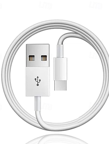 Kabel USB A-C, rychlonabíjecí kabel typu C, nabíječka pro synchronizaci dat kompatibilní s iPhone 17 Pro Max 16 15 iPad